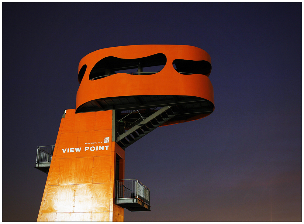 view point in der hafencity